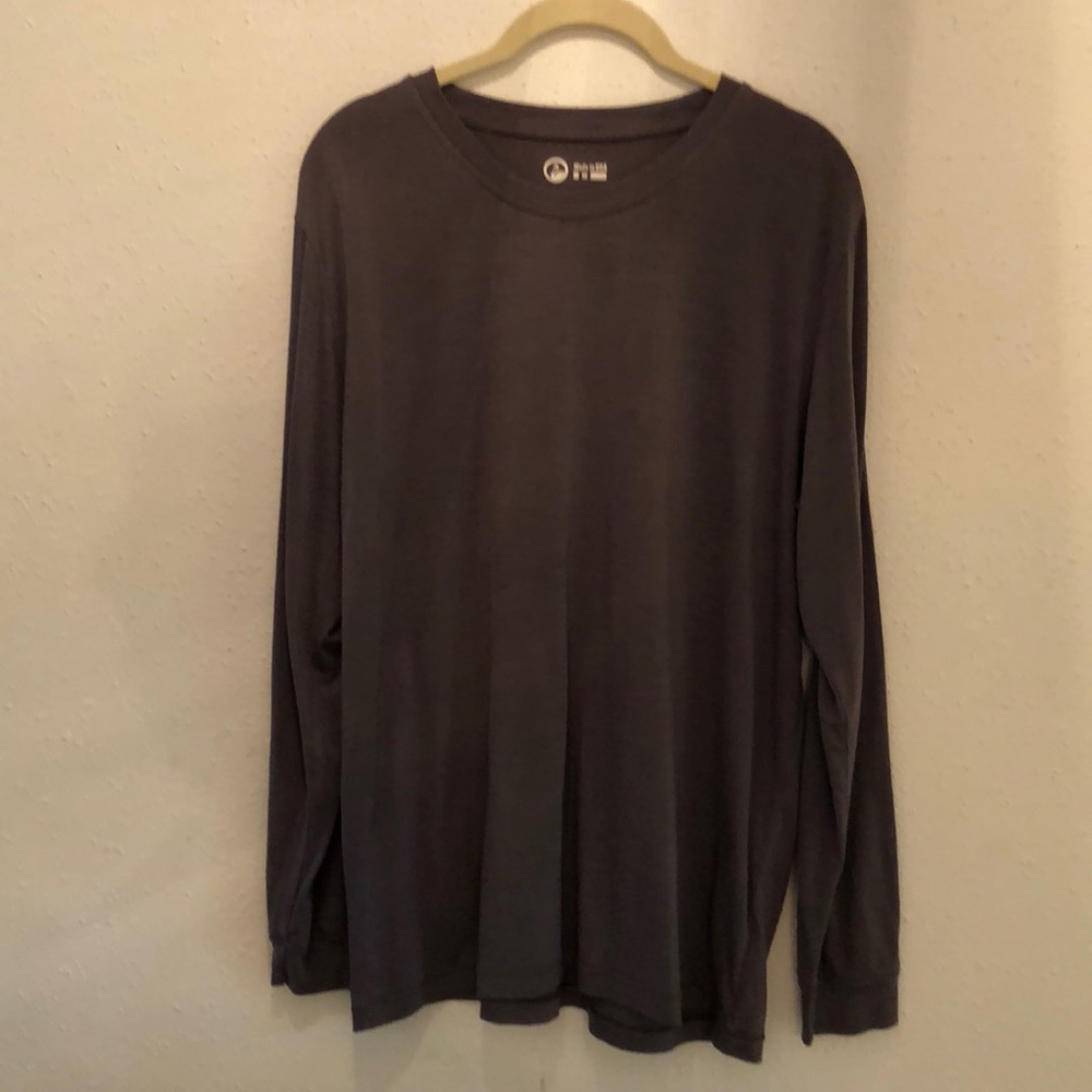 Outlier merino blend ultra fine long sleeve shirt